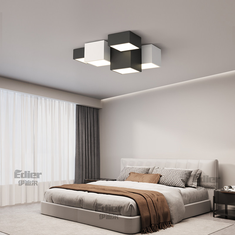 新款客厅吸顶灯现代简约几何卧室餐厅全屋套餐组合灯具极简北欧风,淘宝优惠券,粉丝福利购,淘宝优惠卷