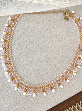 新中式国风复古串珠项链女2026