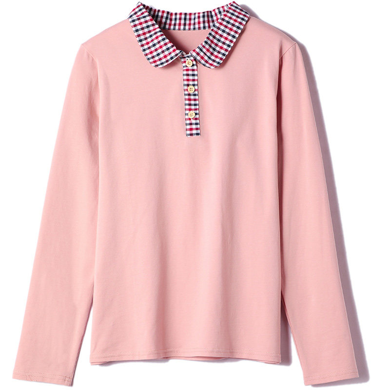 2020年秋装新款中年小衫纯棉女t恤 木岩T恤