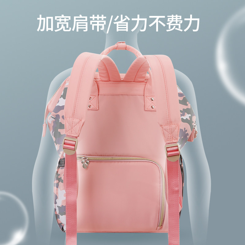 迪士尼妈咪包双肩2022新款外出背包 爱雅优母婴妈咪包/袋