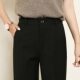 Xinyue Straight Pants Women's Spring and Autumn 2026 Black Nine-Point Pants Slimming Large Waist High Women's Suit Pants Casual Pants
