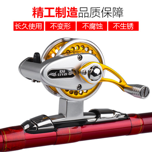 迪佳SFA高脚前打轮全金属渔轮自动排线筏竿速比冰钓飞钓倍速 - 图0