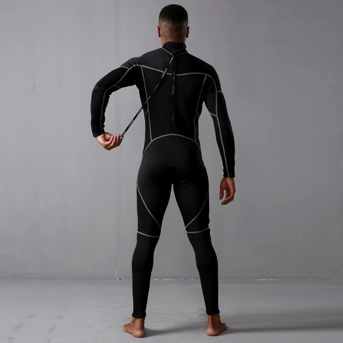 Удерживающий тепло водонепроницаемый зимний купальник, 3mm, увеличенная толщина, защита от солнца