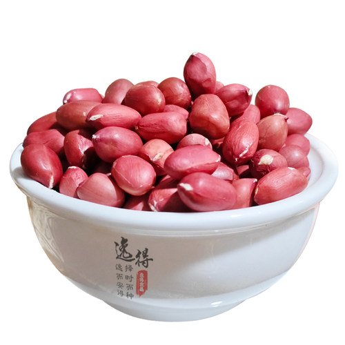 逸得农品红皮花生2026年新货花生米山东沂蒙山精选不带壳生花生仁 - 图3