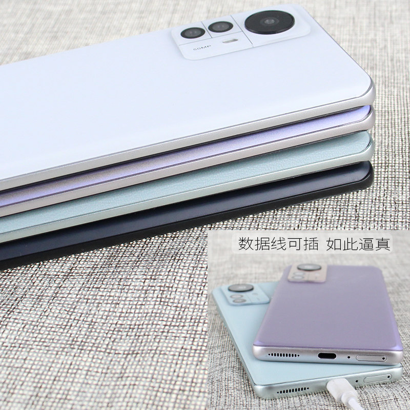 倍絮手机模型适用于小米12s/12SPRO手机黑屏开机可亮屏震动展示机