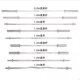 Ritesna electroplated pure steel barbell straight bar curved bar