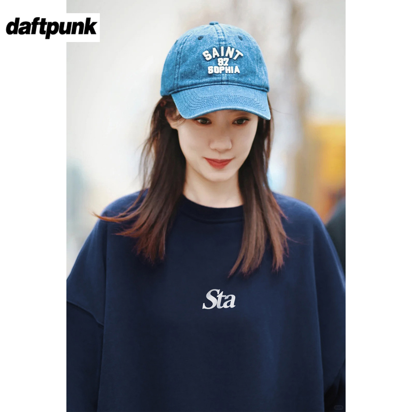 张小斐同款卫衣女春秋冬宽松慵懒bf风oversize外套ins潮圆领上衣,淘宝优惠券,粉丝福利购,淘宝优惠卷