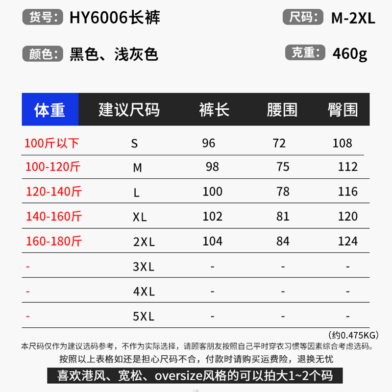 460g重磅银狐绒加绒加厚卫裤男女运动休闲裤宽松百搭秋冬束脚长裤 - 图2