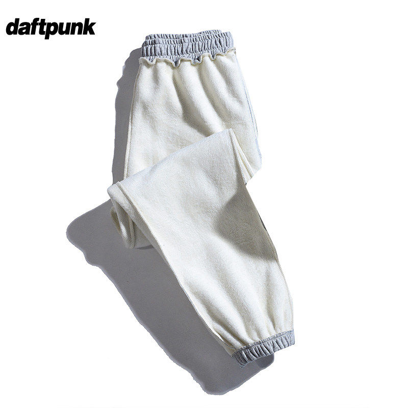 纯棉灰色休闲裤运动裤男士冬季加绒保暖卫裤针织裤跑步通勤长裤子