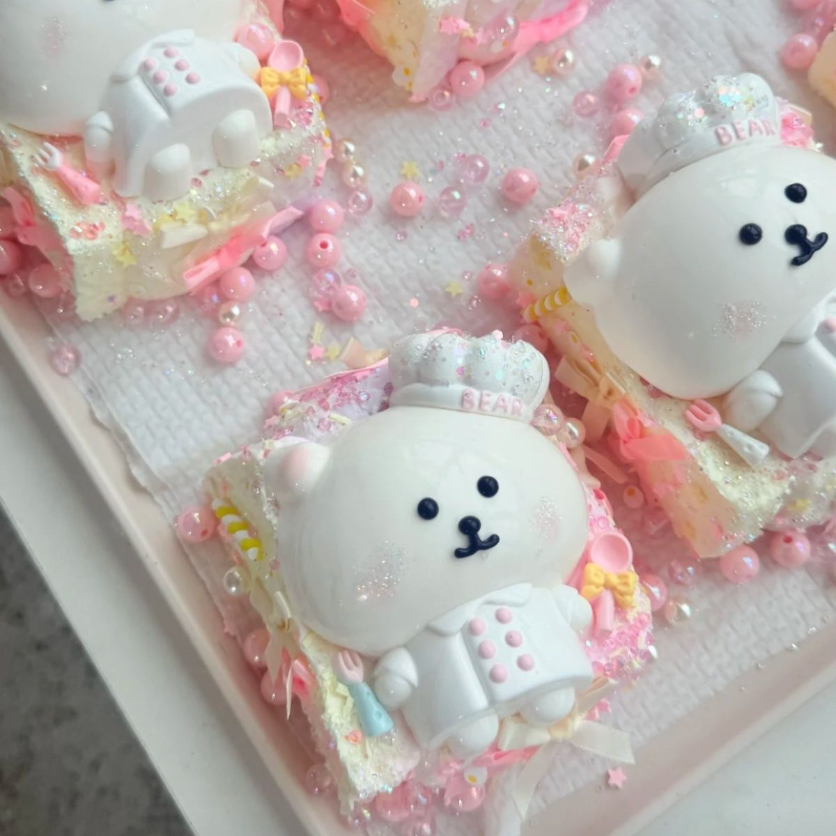 厨师自嘲熊 硅胶捏捏模具可捏捏乐 解压diy手工翻模 极速发货,淘宝优惠券,粉丝福利购,淘宝优惠卷