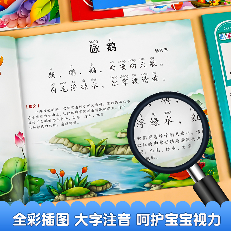 幼小衔接教材全套 学前识字拼音认识数字10以内加减法幼儿园儿童益智早教启蒙三字经0-1-3-6岁以上一年级小学生绘本宝宝睡前故事书