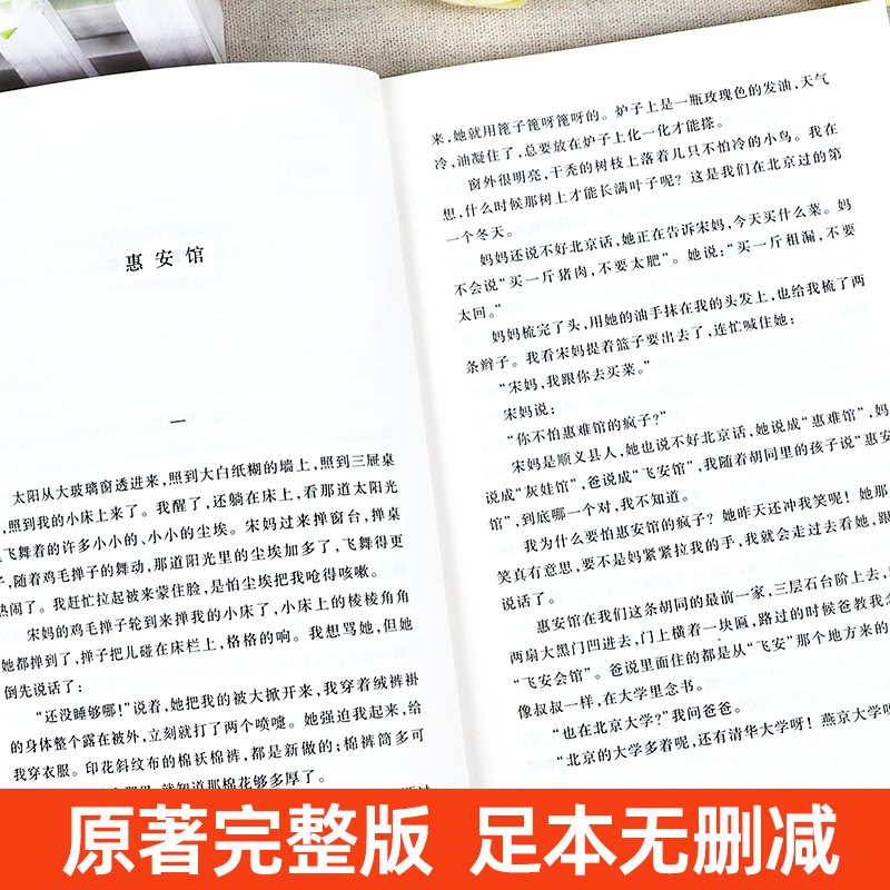 城南旧事原著正版五年级林海音著 人民文学出版社完整版无删减 三四五六年级上下册必课外阅读书籍 小学生儿童读物经典书目 - 图1