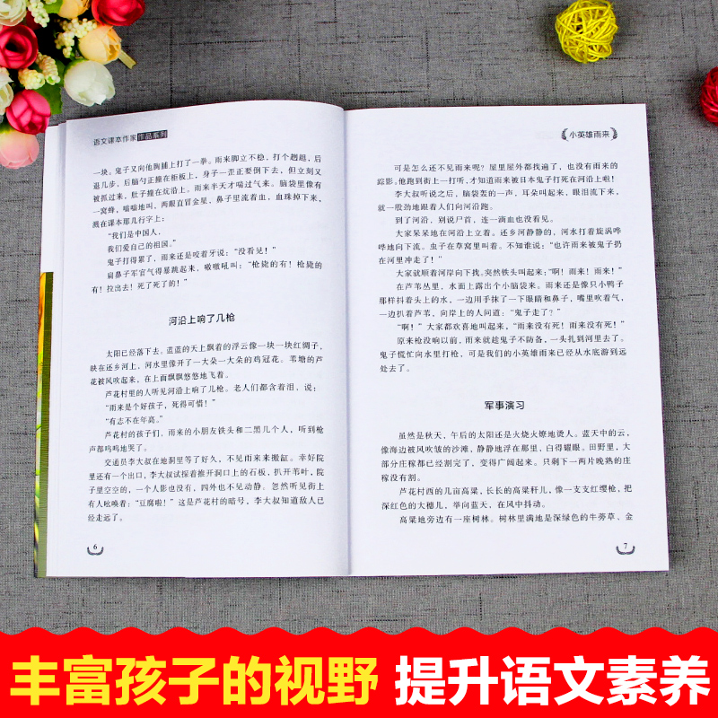 正版 小英雄雨来 宝葫芦的秘密 繁星 春水 四年级下册语文课本同步课外阅读书 小学生课外阅读书籍 三四五六年级儿童书籍 儿童读物 - 图1