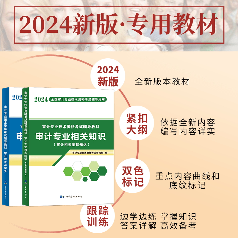 审计师初级2024考试辅导用书教材试卷全套审计理论与实务专业相关知识审计专业技术资格金考卷历年真题库模拟卷习题官方中级2023 - 图0