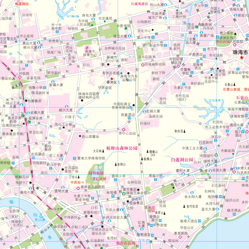 中国地图出版社】2024年新版正版中国分省系列地图集澳门特别行政区地图册集标准地名地理中国交通旅游地图册全国各省地图册自驾游 - 图2