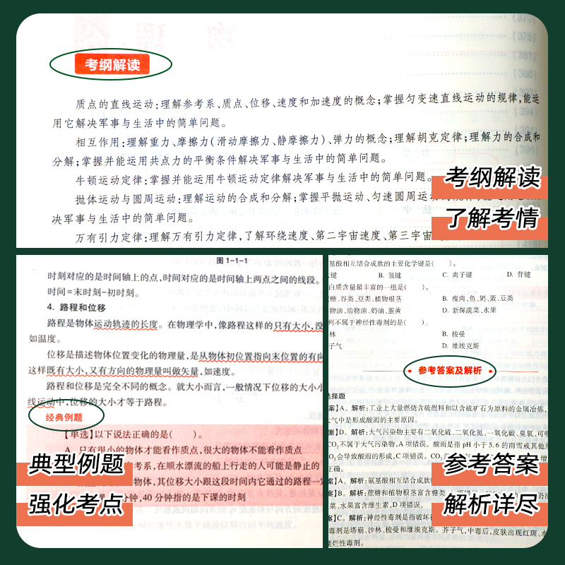 中公军考备考2024年军队院校招生考试复习资料综合语文数学英语政治历史全套武警部队高中专升本士兵军校官方教材历年真题试卷2022 - 图1