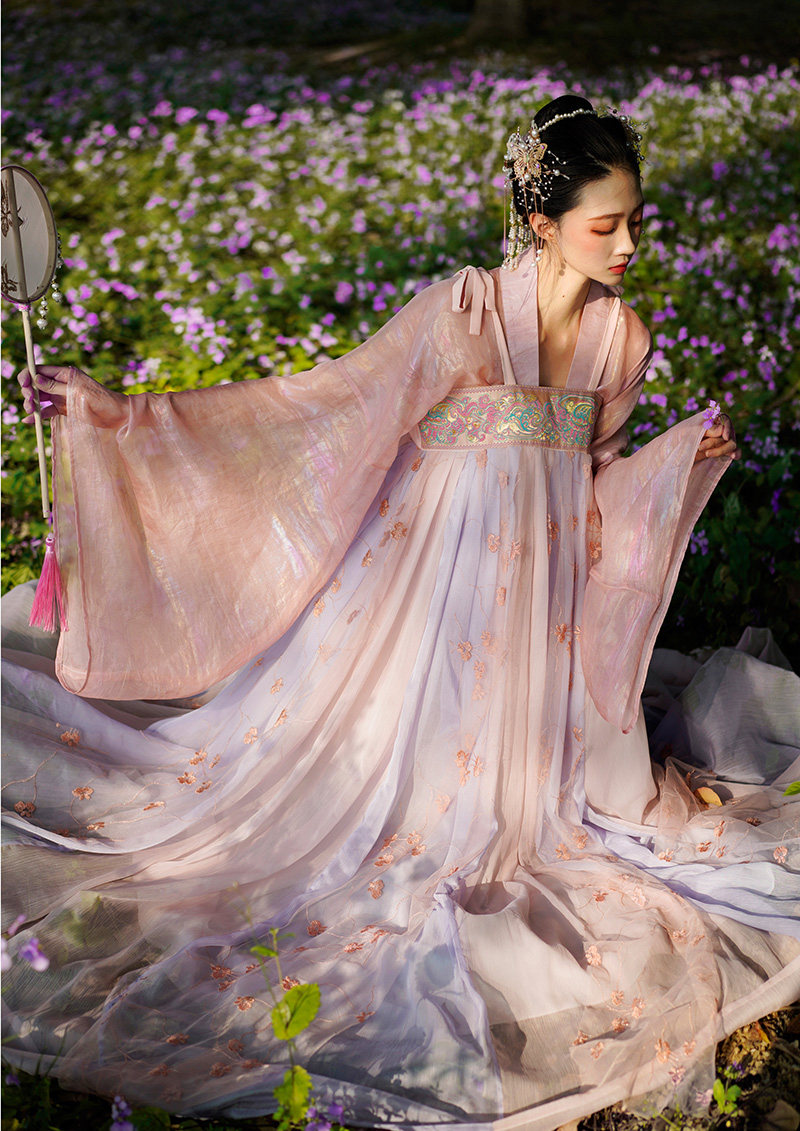 陛下兰他惜原创汉服新品齐胸连衣裙 陛下兰他惜汉服