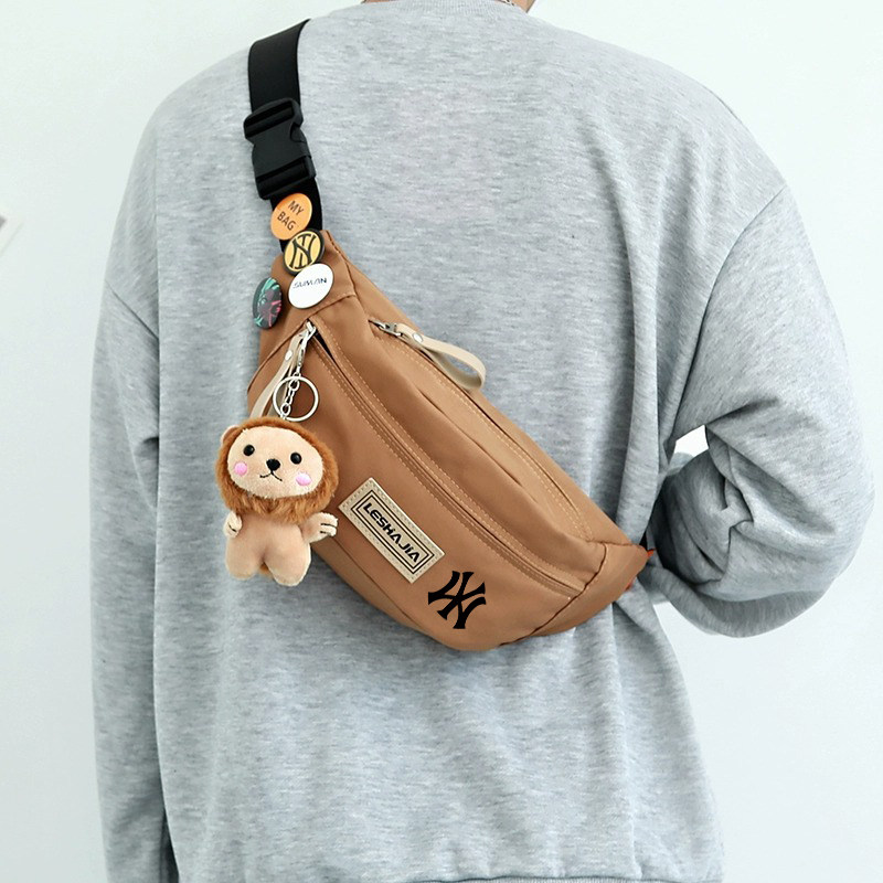 潮牌联名单肩包胸包男士斜挎男款运动休闲2025新款夏季手机腰包女,淘宝优惠券,粉丝福利购,淘宝优惠卷