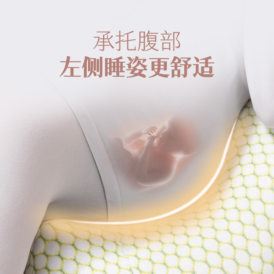 咕呗旗舰店孕妇侧睡枕孕妇枕托腹护腰神器睡觉侧卧枕枕头抱枕孕期用品U型枕1