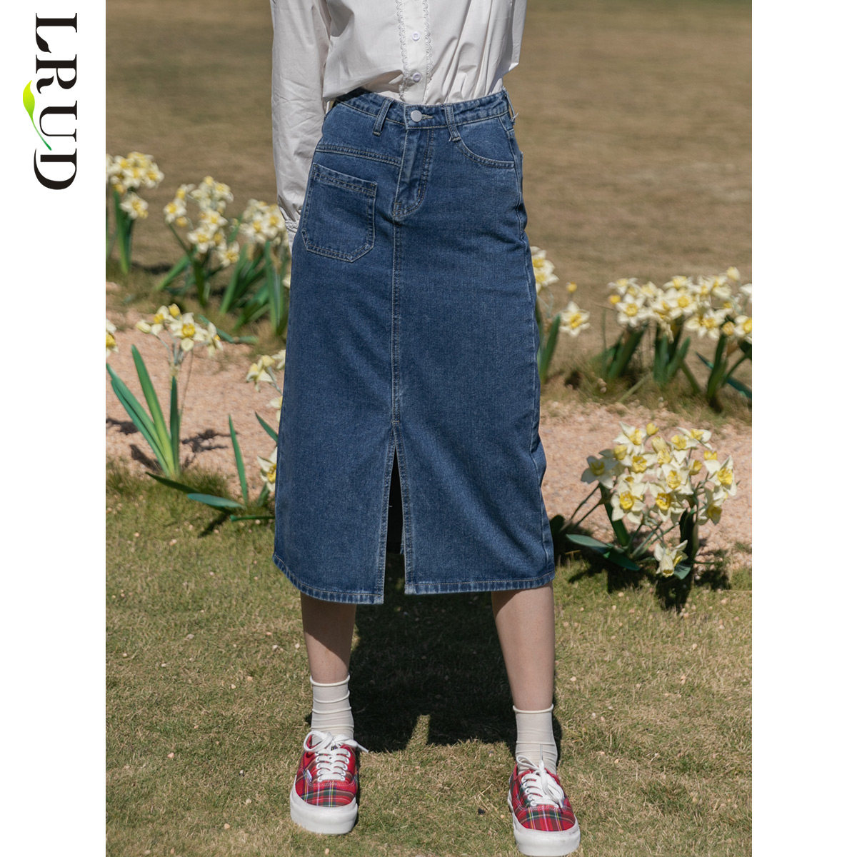 lrud女春装2022年新款韩版半身裙 lrud半身裙