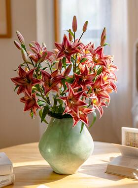 掬涵lily百合花仿真花婚礼庆典
