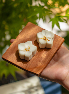 掬涵实木杯垫茶杯垫桌面隔热垫