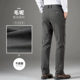 Демисезонные шерстяные штаны, коллекция 2022