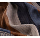 Personalized striped color matching high-end scarf for men and women