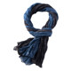 Autumn and winter color block Korean style women's scarf