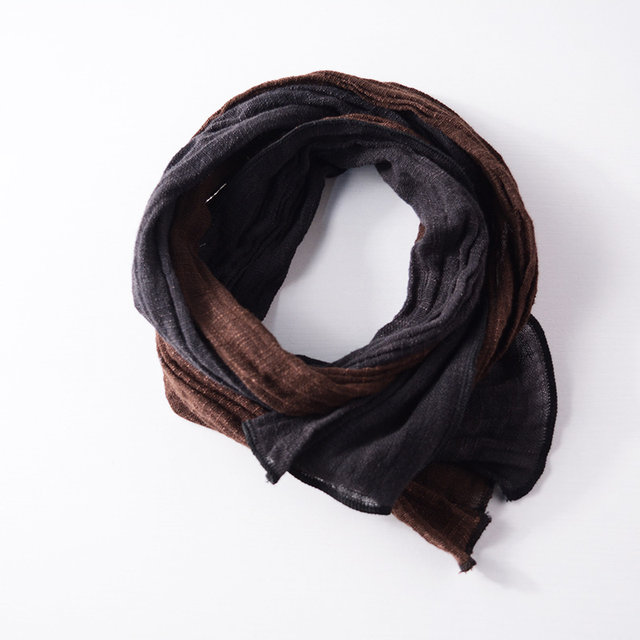 Small size Japanese men's and women's cotton and linen scarf decoration