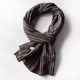 Autumn and winter striped Japanese style men's scarf