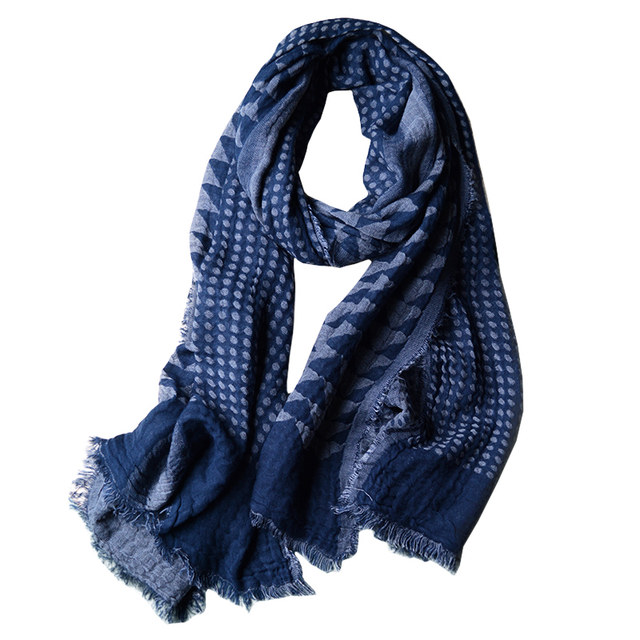 Autumn and winter casual Japanese scarves for men and women