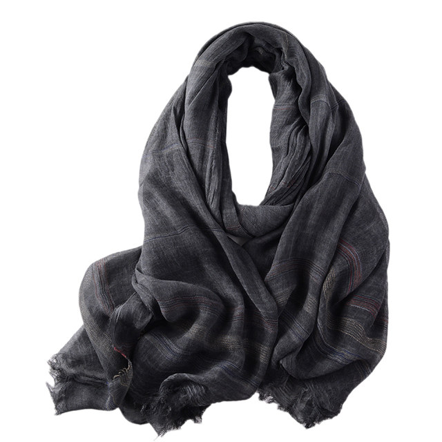 Japanese autumn and winter high-end men's casual scarf