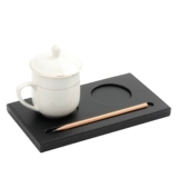 Конференц -зал отеля бизнес кожаная монета творческая встреча Черная двойная дыра с тремя -отверстиями чайной чашки для общественных материалов настройка