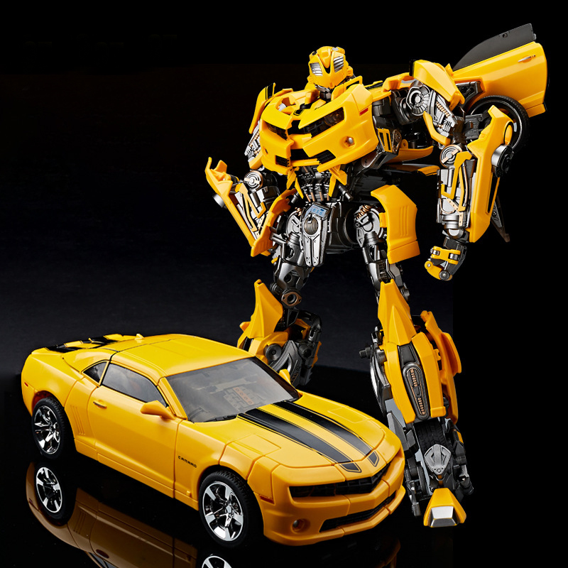 大黄蜂变形玩具5金刚擎天之柱汽车机器人模型男孩正版合金版手办 - 图3