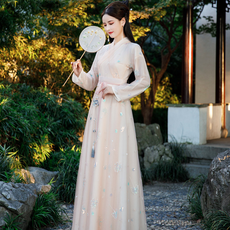 2022新款仙女正品原创中国风汉服 小训狐汉服