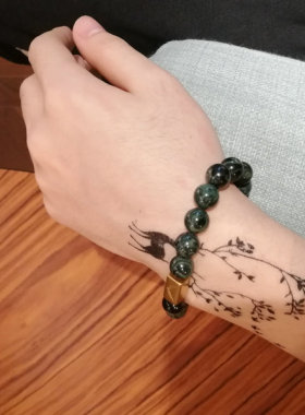 丛林雀彩潮流男士串珠手链