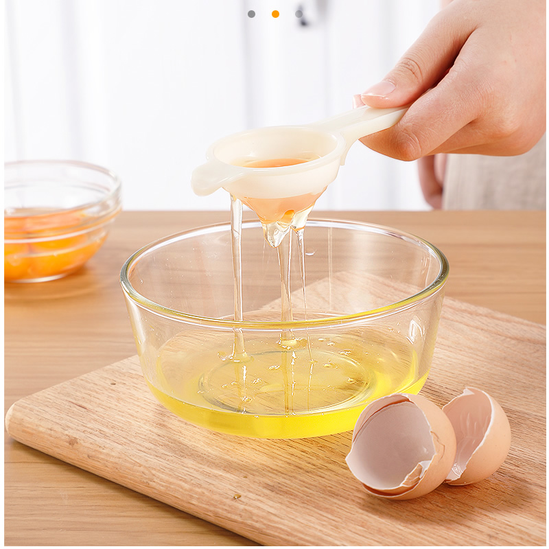 分蛋器漏蛋清蛋黄分离器鸡蛋液过滤器蛋白过滤网家用烘焙滤器工具 - 图1