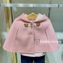 Pawinpaw Baby Boy Special Cabinet 23 Winter Style Women Bao Lian Hat Wool Cloak Coat PBJWD4V41Q