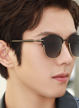 偏光度数司机开车时尚风近视墨镜