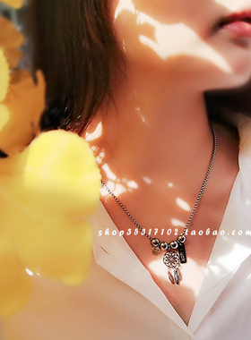 原创设计手工捕梦网项链