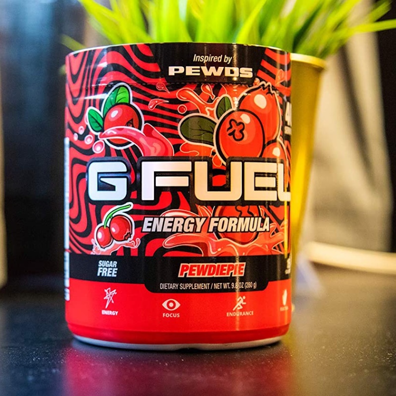 GFUEL现货送水壶美国电竞提神饮料冲粉剂G FUEL能量耐力XQC同款 - 图1