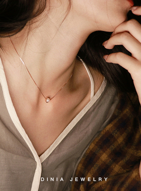 戴妮雅精致小巧闺蜜礼物珍珠项链