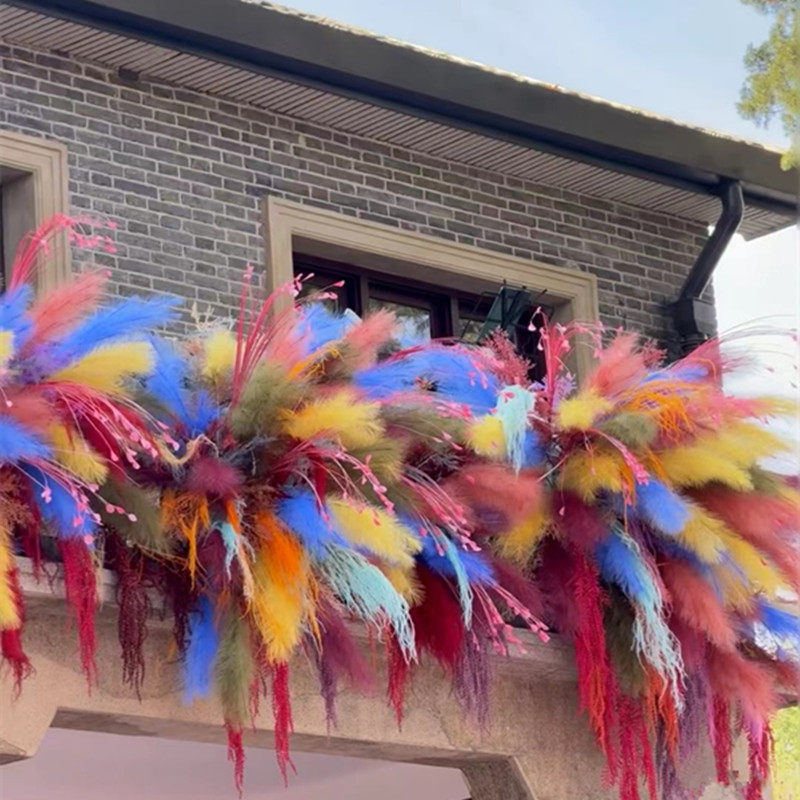 网红仿真芦苇人造花蒲苇装饰烟花草摆件摄影道具商场美陈婚庆背景,淘宝优惠券,粉丝福利购,淘宝优惠卷