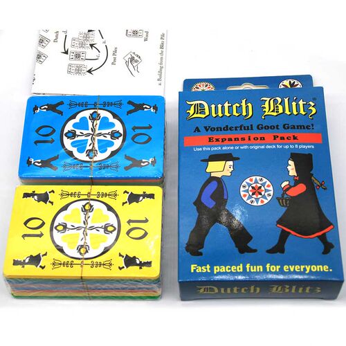 荷兰闪电战Dutch Blitz Card Game Basic Expansion Pack英文桌游 - 图3