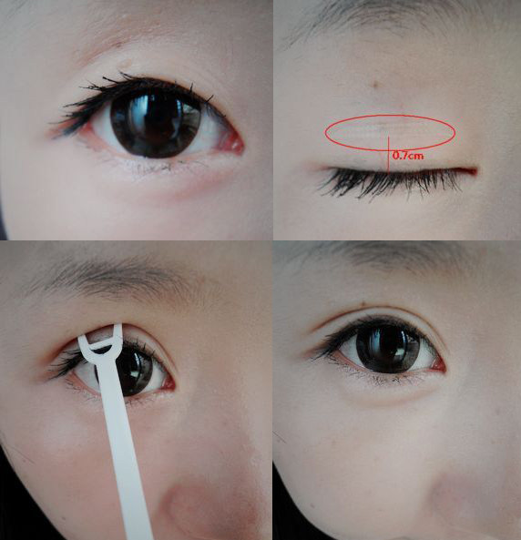 进口正品双眼皮贴 保丽美目贴 隐形双眼皮胶带 超薄无痕3m包邮