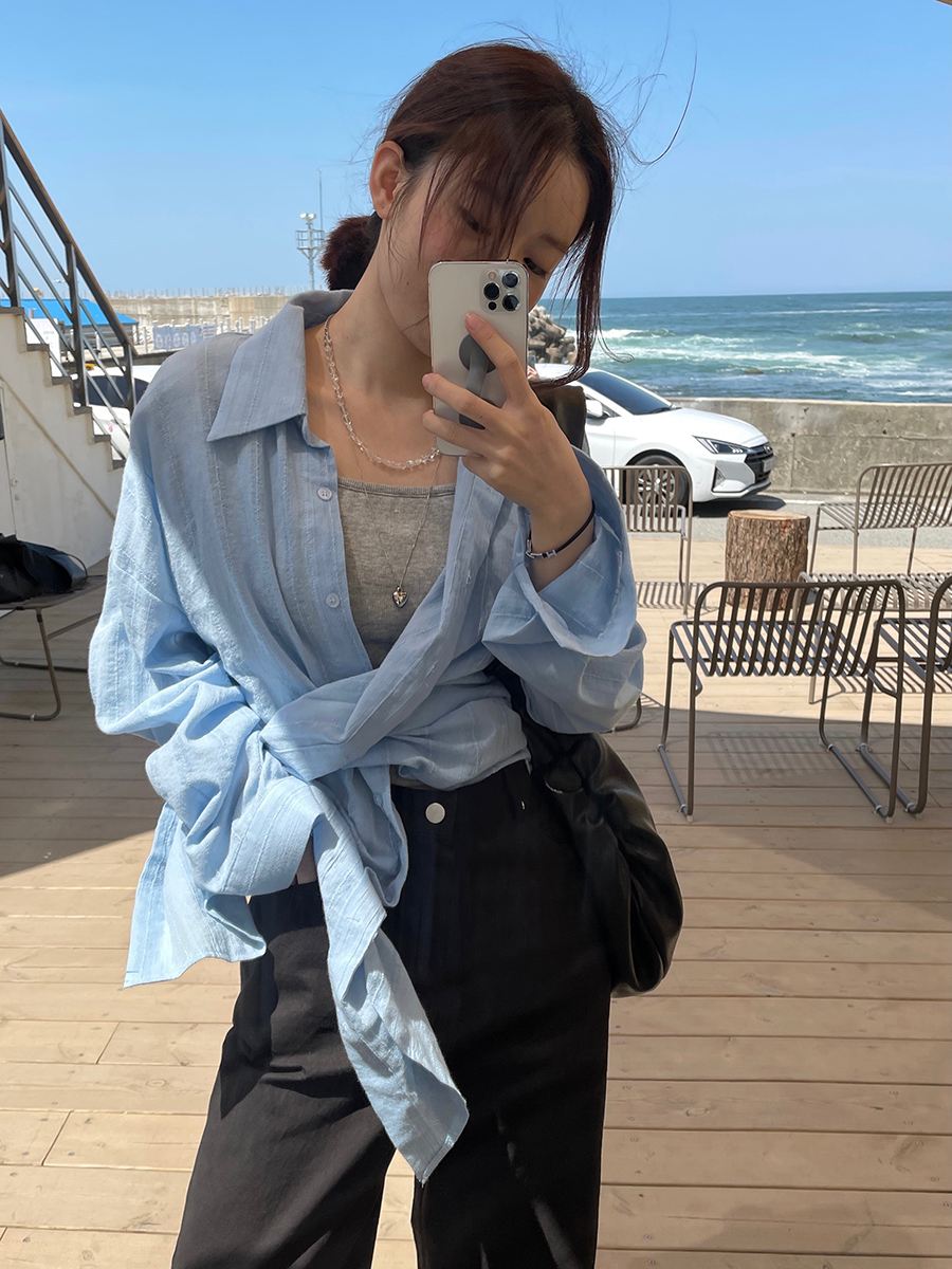自带胸垫 辣妹吊带 JOY 夏季姓感绝美露背交叉扭结设计外穿背心 自带胸垫 辣妹吊带 JOY 夏季姓感绝美露背交叉扭结设计外穿背心