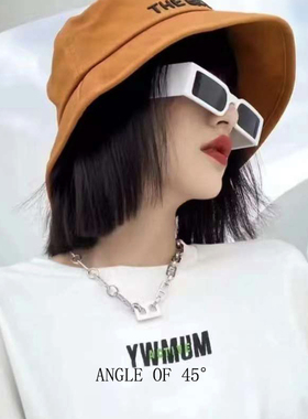 防晒方形男女宽腿窄款墨镜热销