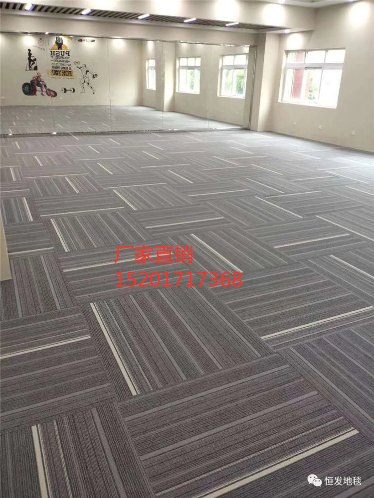 恒发色彩花园方块地毯PVC地毯25*100cm块毯江浙沪可铺装商用家居_虎窝淘