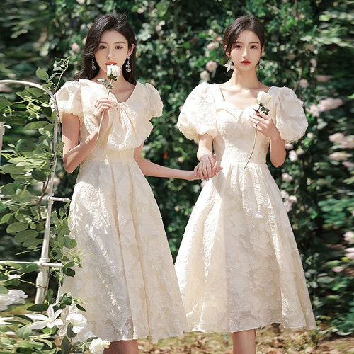 Платье подружки невесты, зимнее вечернее платье, юбка, коллекция 2023, изысканный стиль